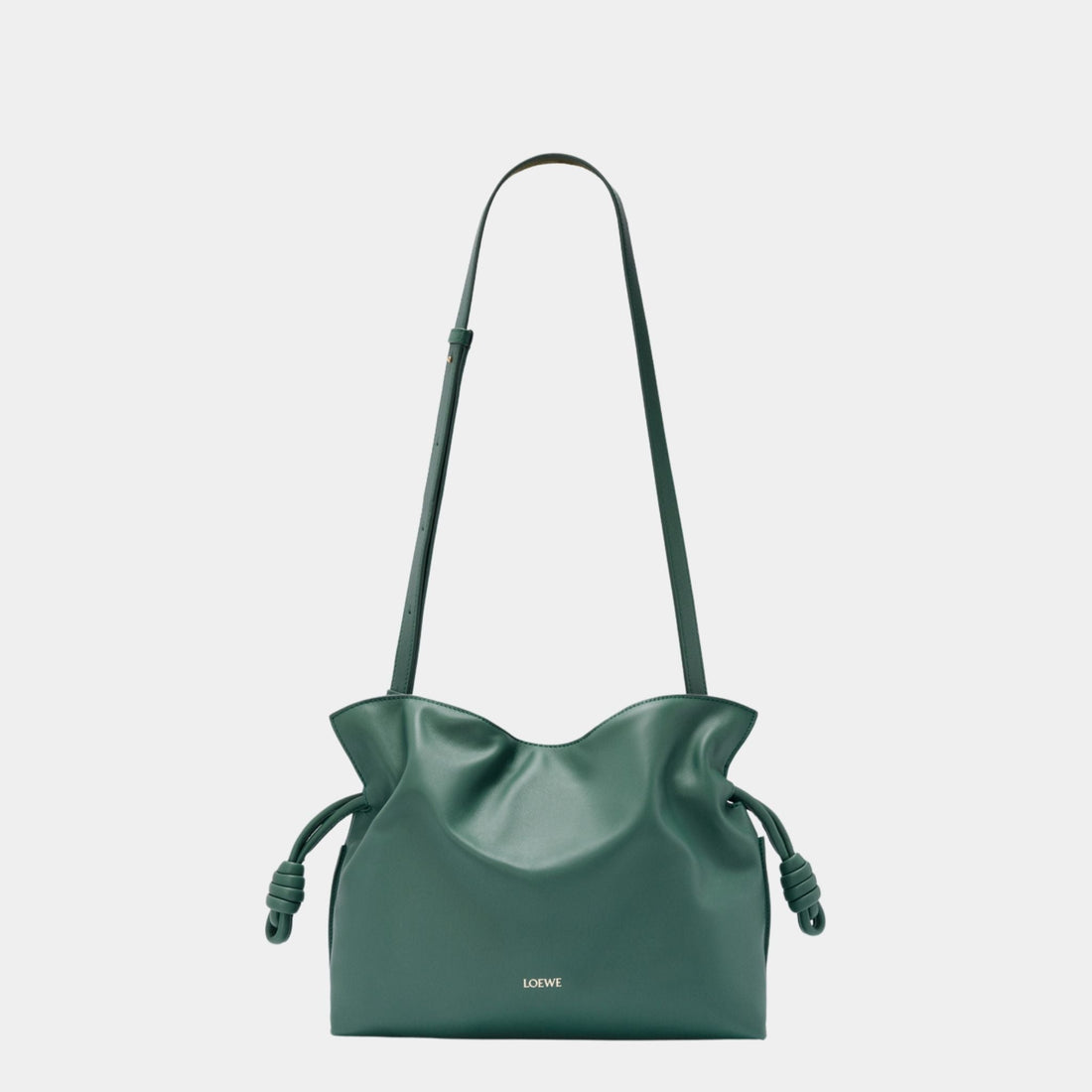 Medium-sized Flamenco Clutch Nappa Calf Leather