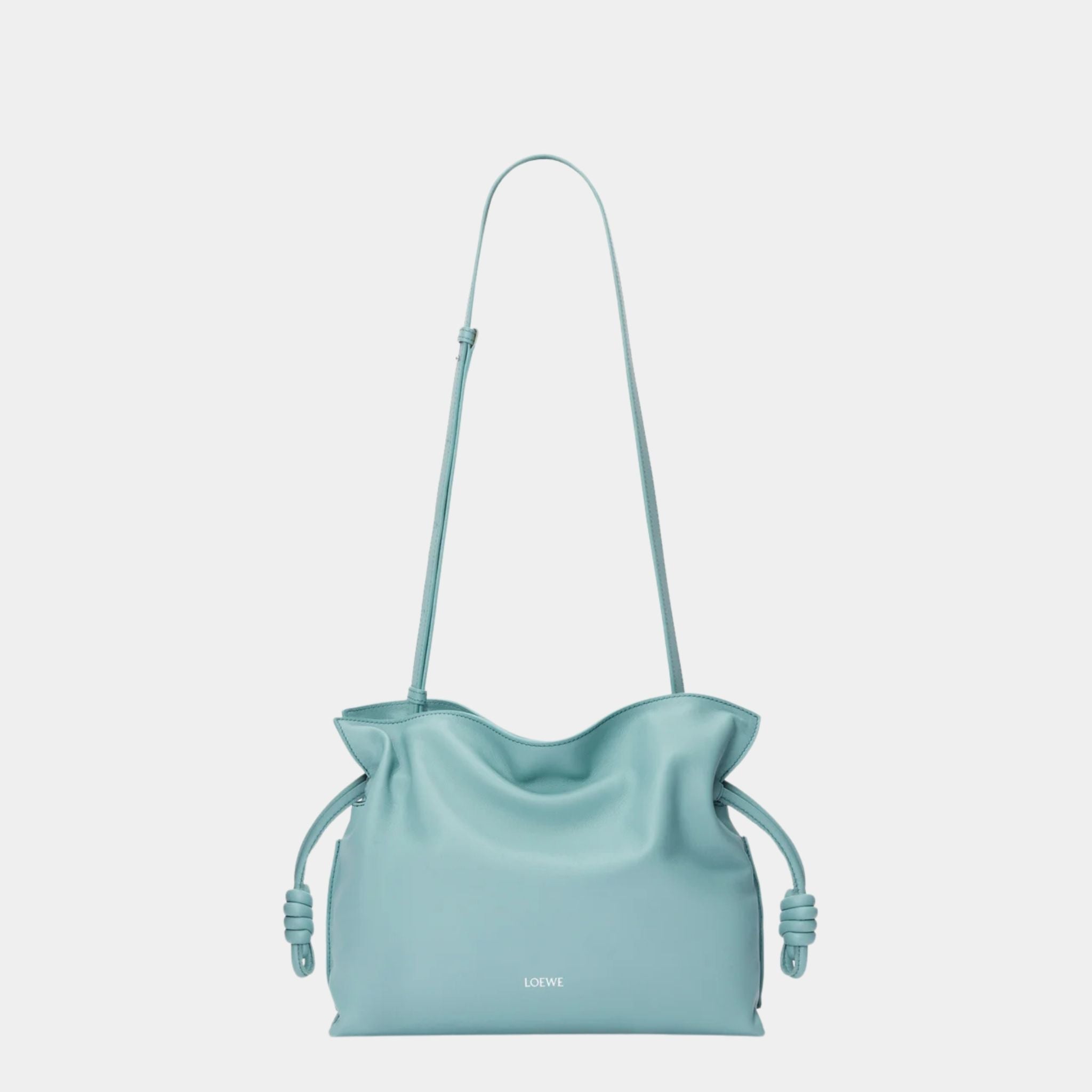 Medium-sized Flamenco Clutch Nappa Calf Leather