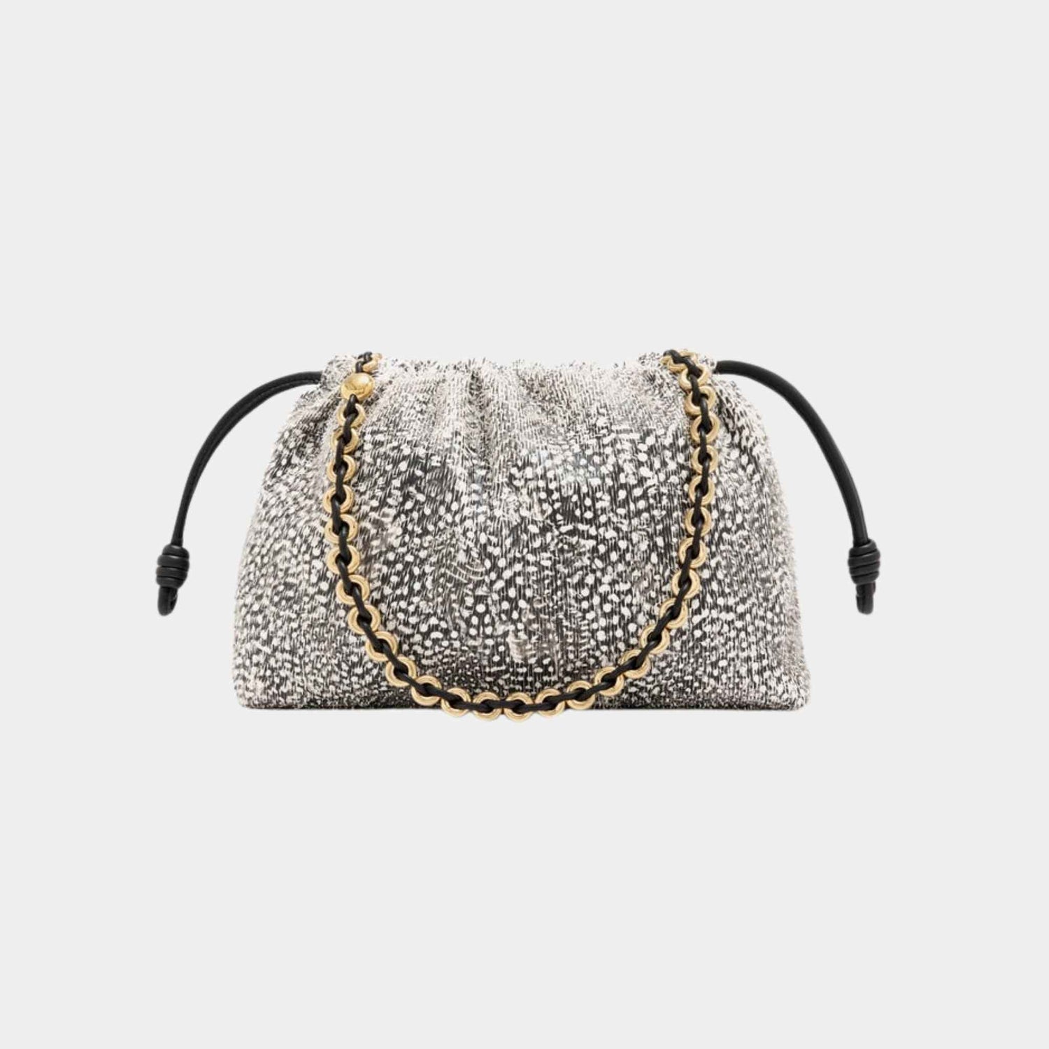 Medium Flamenco Purse Goatskin With Oversized Donut Chain