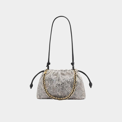 Medium Flamenco Purse Goatskin With Oversized Donut Chain