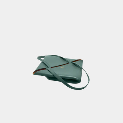 Medium Puzzle Fold Tote In Shiny Calfskin