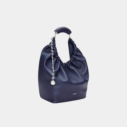 Medium-sized Squeeze Bag Velvety Nappa Lambskin