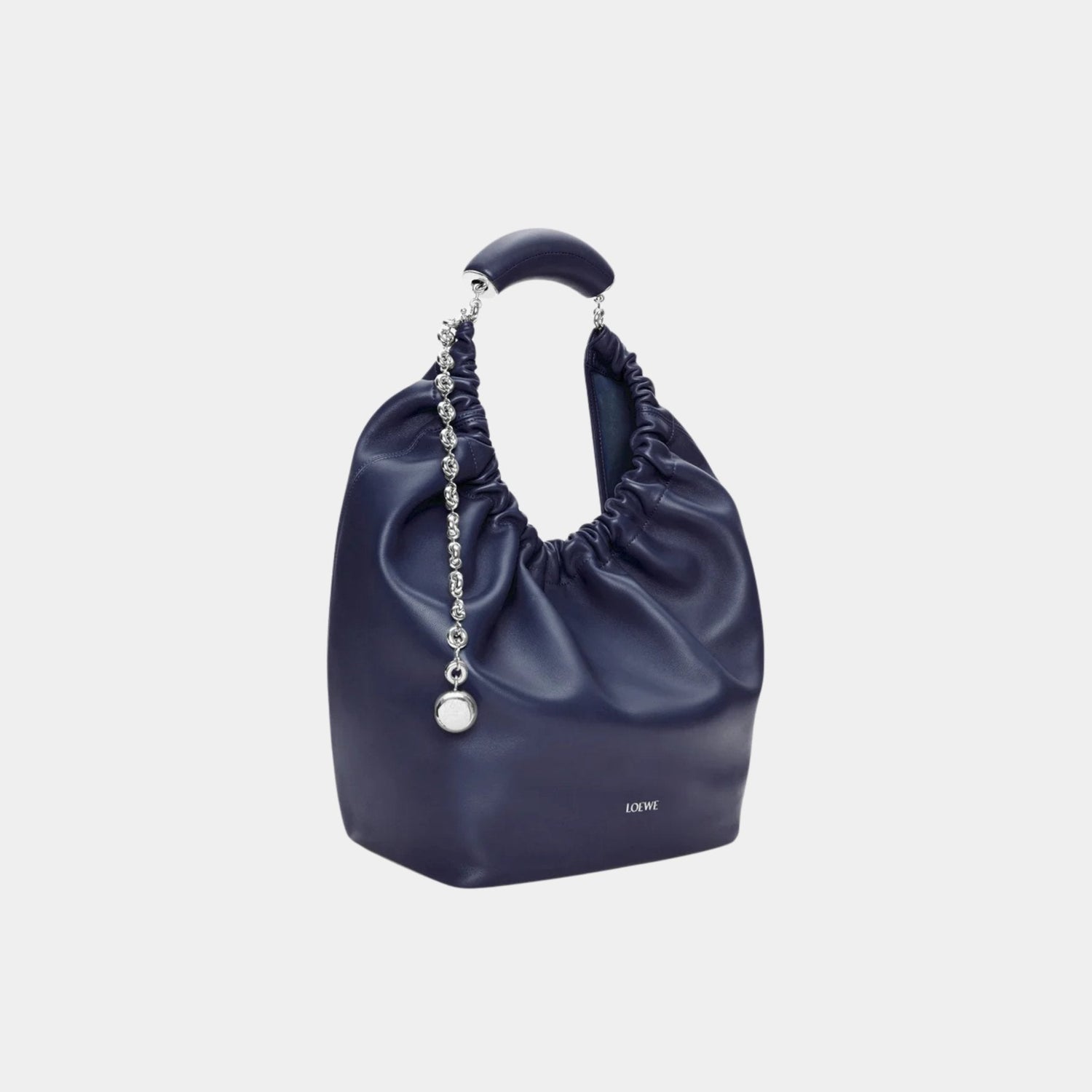 Medium-sized Squeeze Bag Velvety Nappa Lambskin