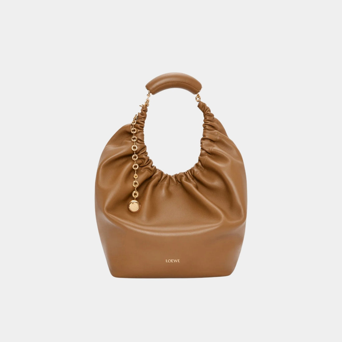 Medium-sized Squeeze Bag Velvety Nappa Lambskin