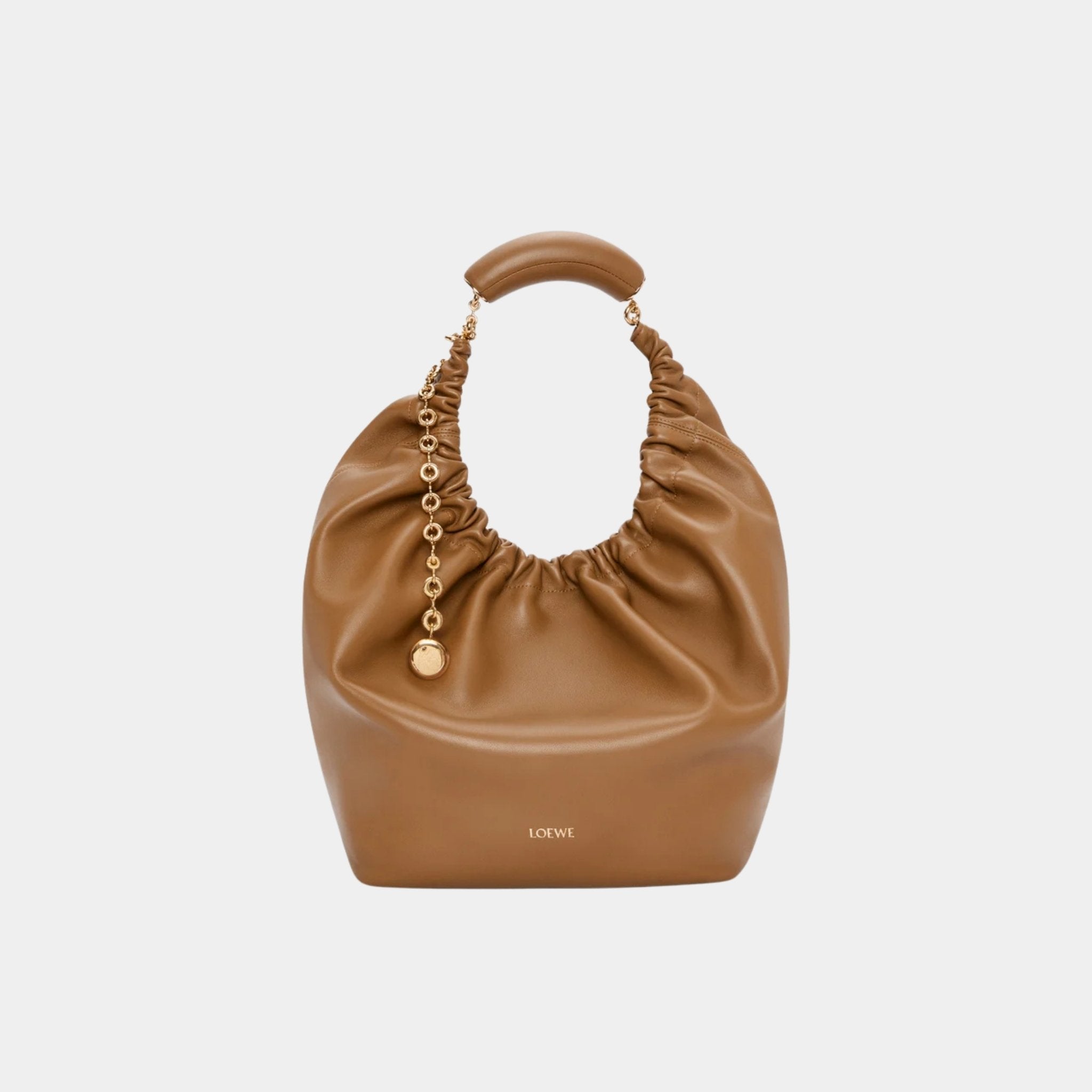 Medium-sized Squeeze Bag Velvety Nappa Lambskin