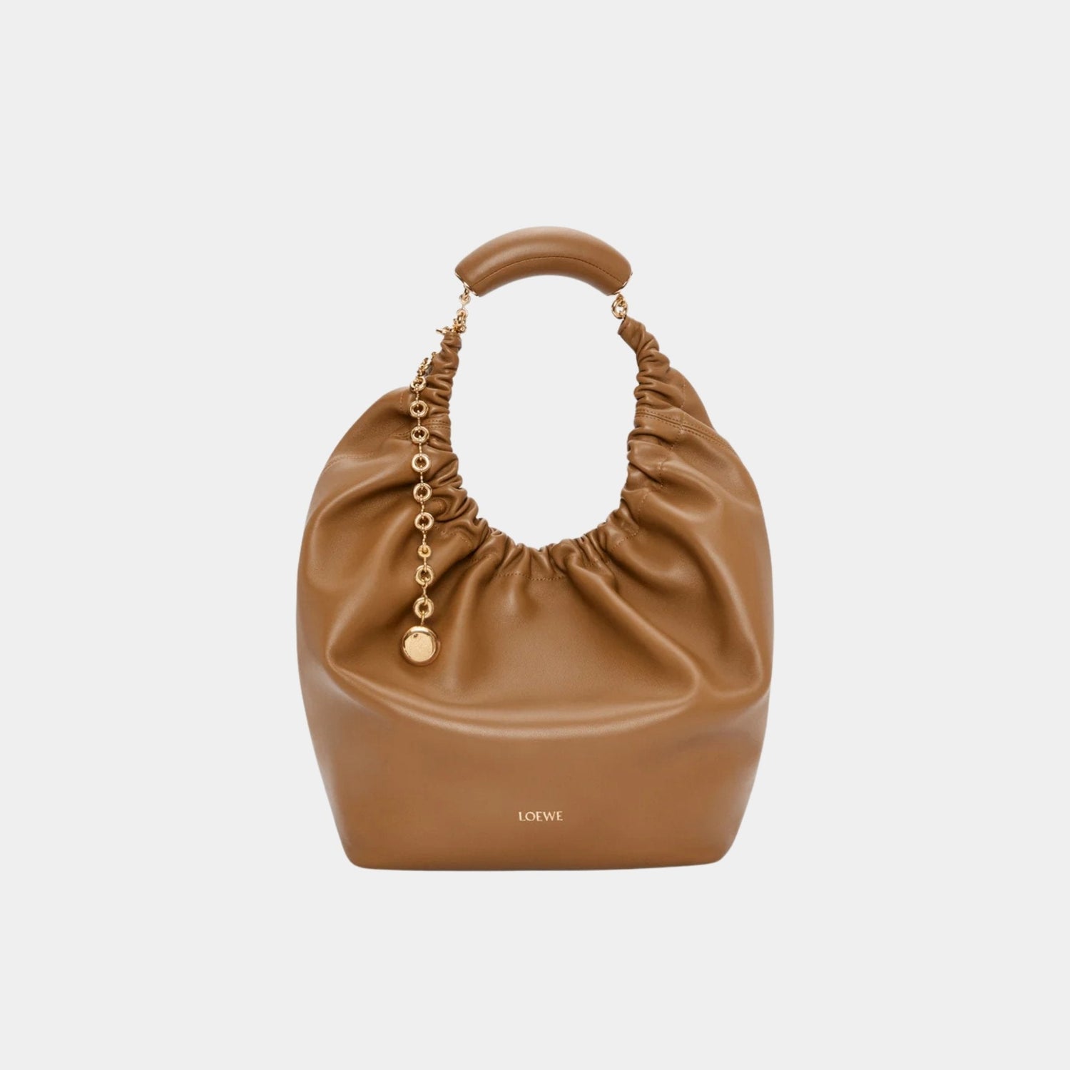 Medium-sized Squeeze Bag Velvety Nappa Lambskin