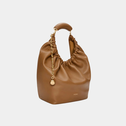 Medium-sized Squeeze Bag Velvety Nappa Lambskin