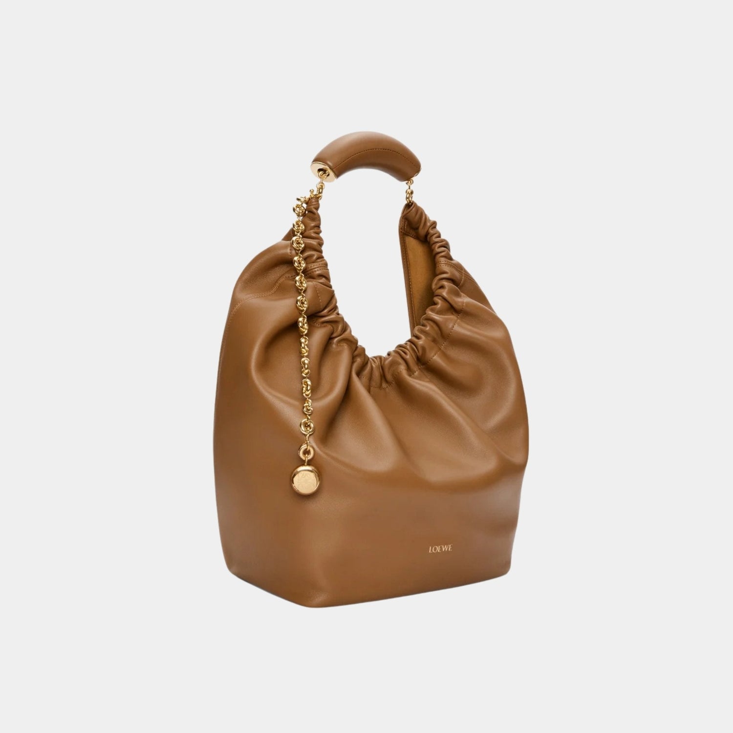 Medium-sized Squeeze Bag Velvety Nappa Lambskin