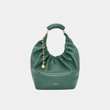 Medium-sized Squeeze Bag Velvety Nappa Lambskin