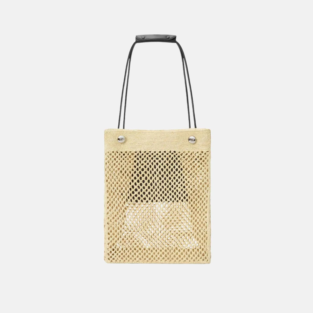 Pebble Hobo in Raffia