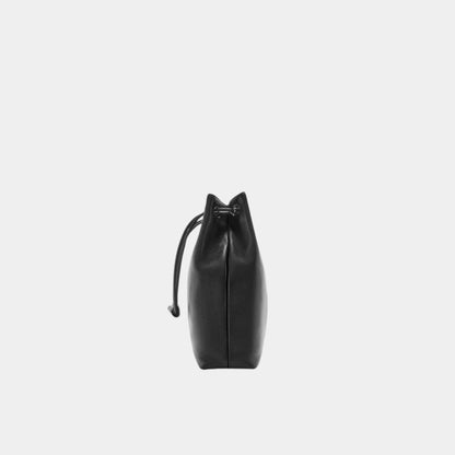 Pebble Hobo In Supple Grained Calfskin