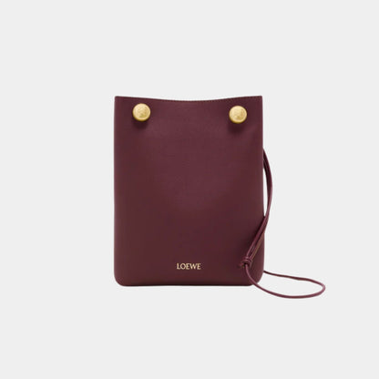 Pebble Pochette in Smooth Calfskin