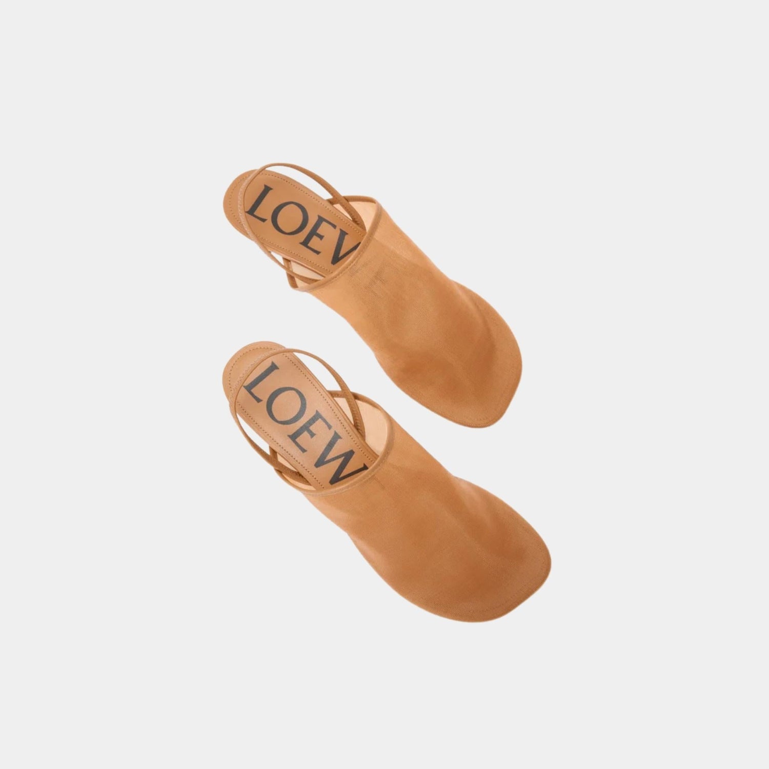 Petal Slingback Heel Sandal In Mesh