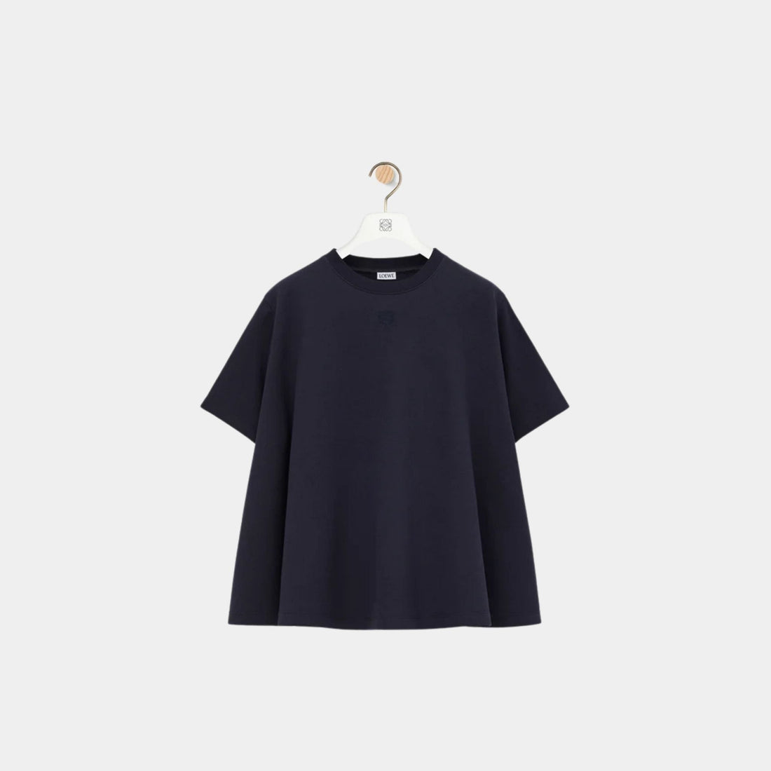 Plain Trapeze Top in Cotton Blend