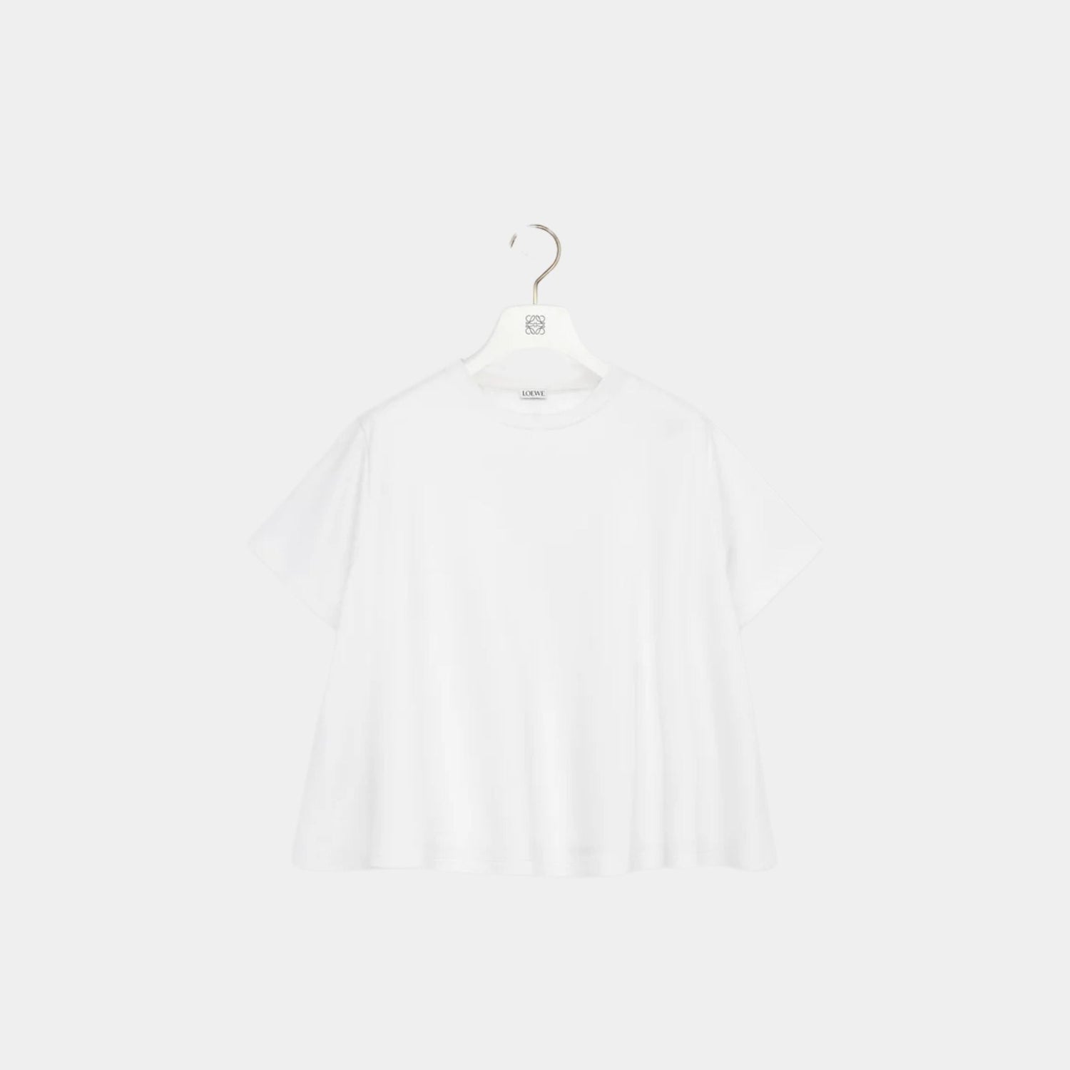 Plain Trapeze Top in Cotton Blend