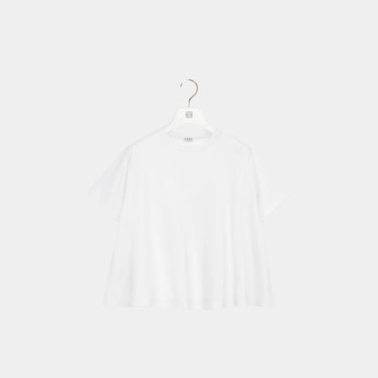 Plain Trapeze Top in Cotton Blend