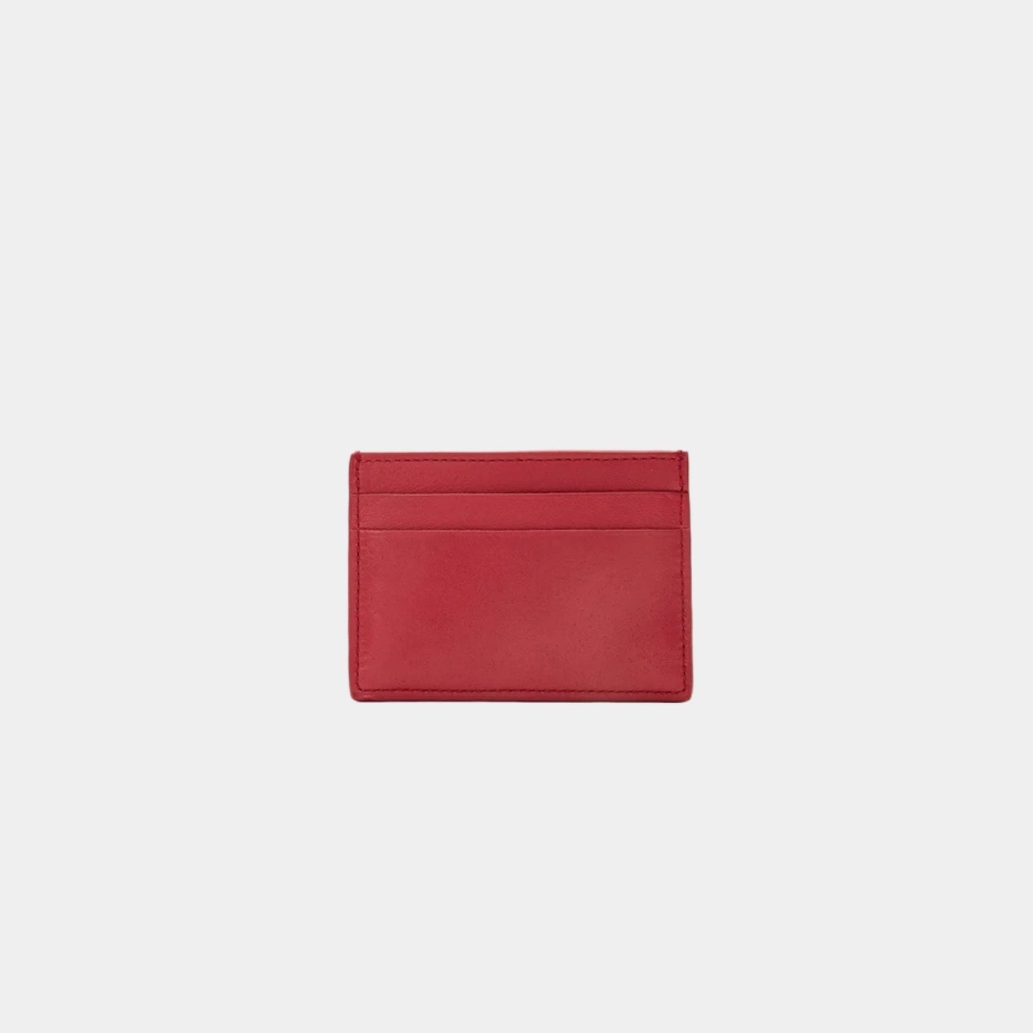Puffer Anagram Plain Cardholder In Shiny Nappa Calfskin