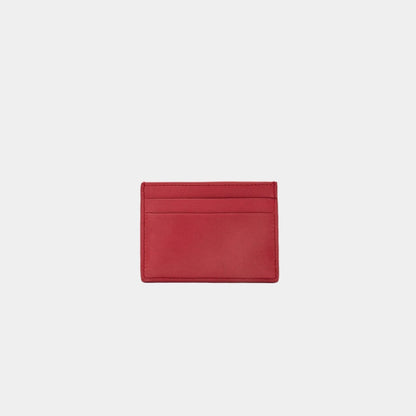 Puffer Anagram Plain Cardholder In Shiny Nappa Calfskin