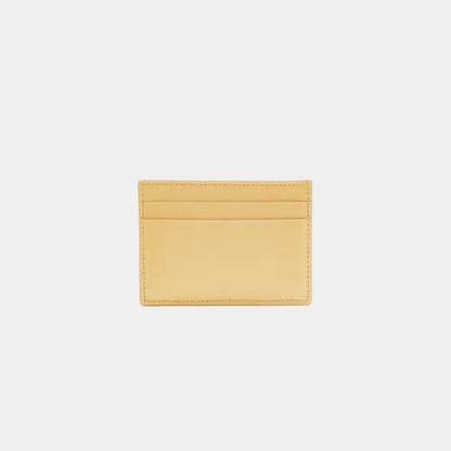 Puffer Anagram Plain Cardholder In Shiny Nappa Calfskin