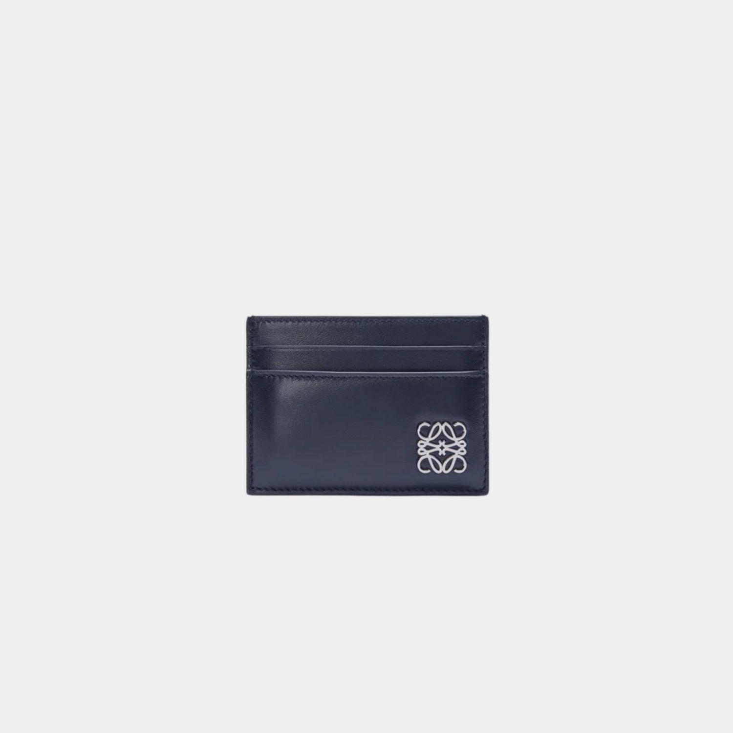 Puffer Anagram Plain Cardholder In Shiny Nappa Calfskin