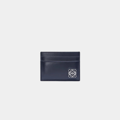 Puffer Anagram Plain Cardholder In Shiny Nappa Calfskin