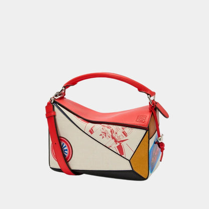 Puzzle 10 Anime Re-edition in Classic Calfskin and Textile