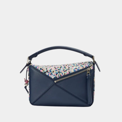 Puzzle 10 Confetti Bag in Classic Calfskin