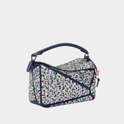 Puzzle 10 Confetti Bag in Classic Calfskin