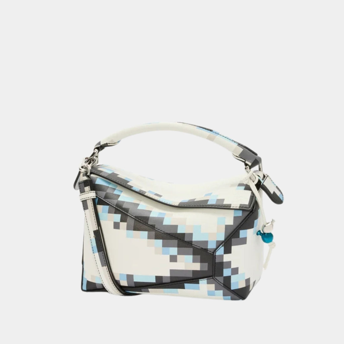 Puzzle 10 Pixel Re-edition Bag in Nappa Calfskin
