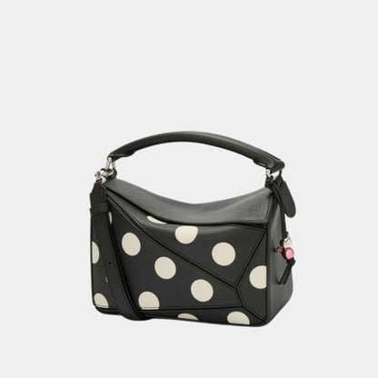 Puzzle 10 Polka Re-edition Bag in Classic Calfskin