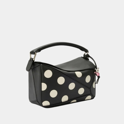 Puzzle 10 Polka Re-edition Bag in Classic Calfskin