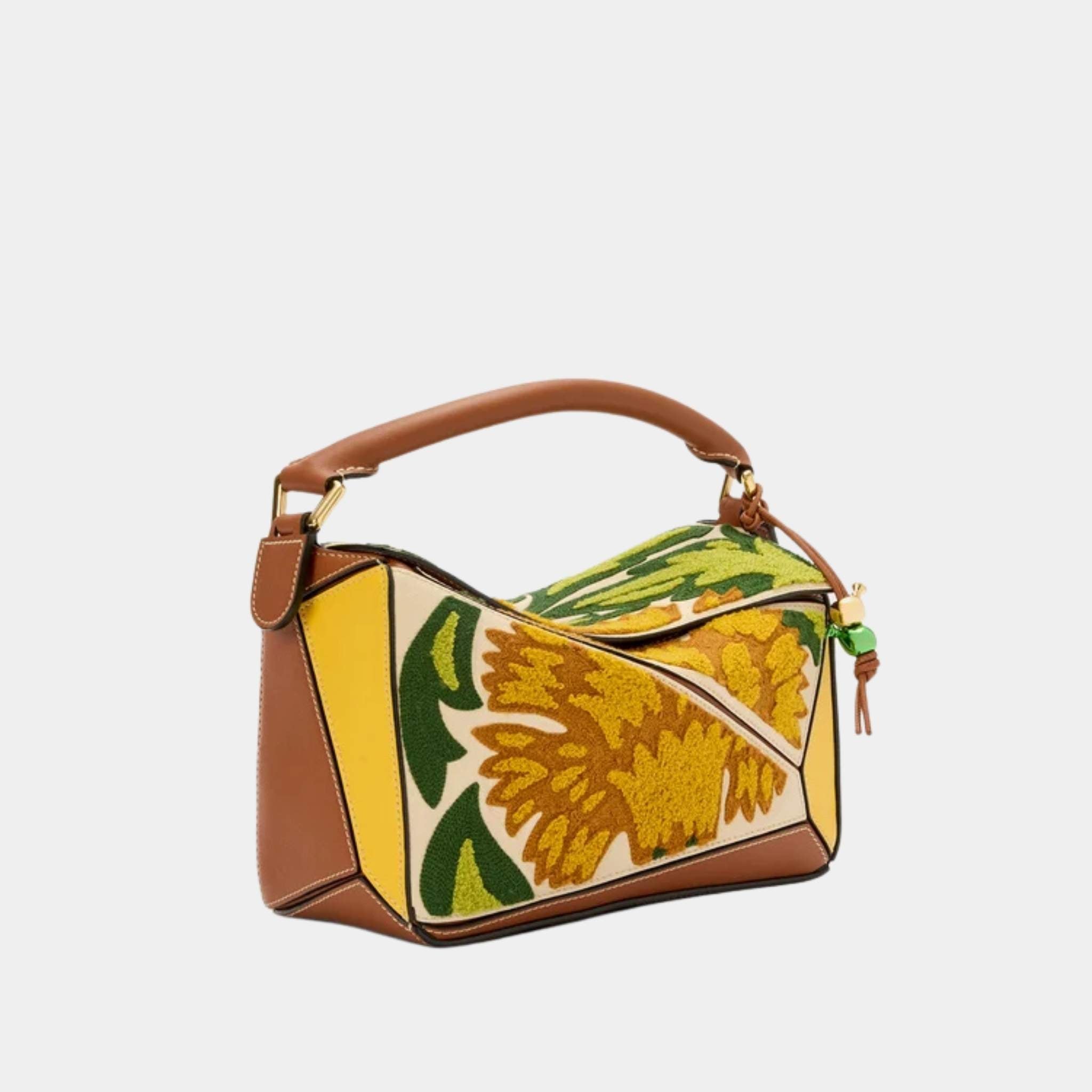 Puzzle 10 William De Morgan Re-edition Bag in Calfskin