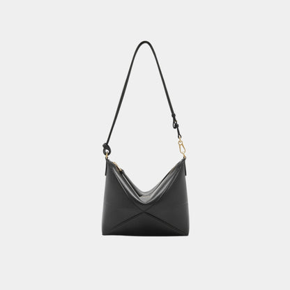 Puzzle Fold Pouch In Shiny Nappa Calfskin