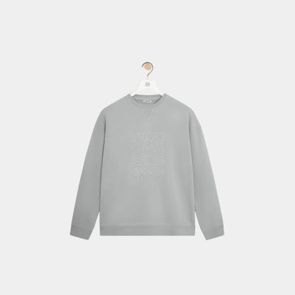 Regular Fit Sweatshirt in Cotton with LOEWE Anagram Applique