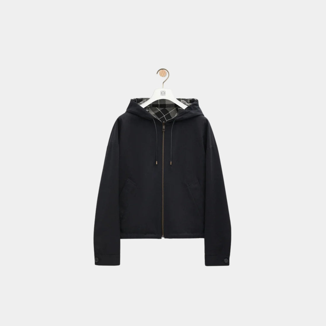 Reversible Jacket in Cotton and Silk