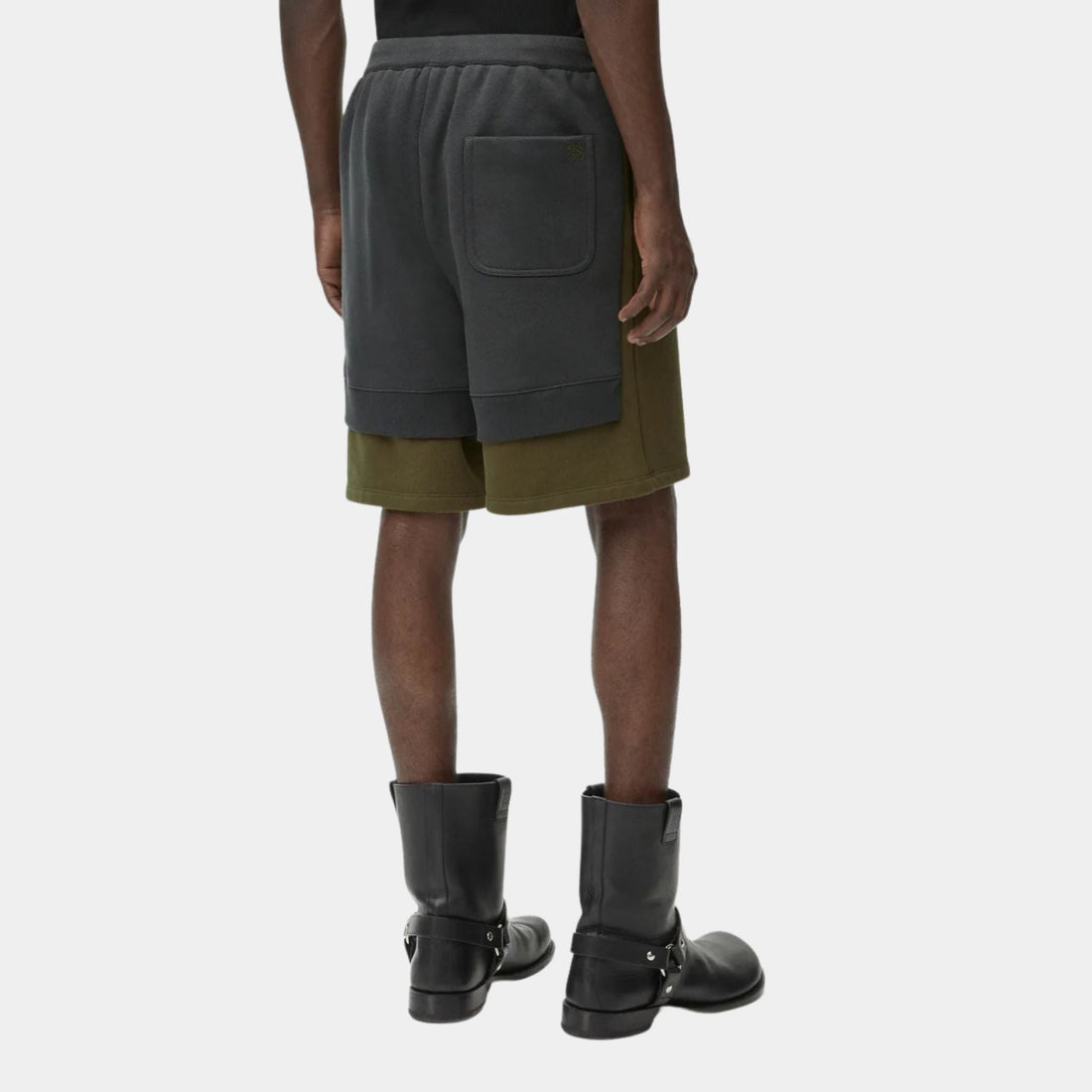 Shorts in Cotton with Double Layer Construction