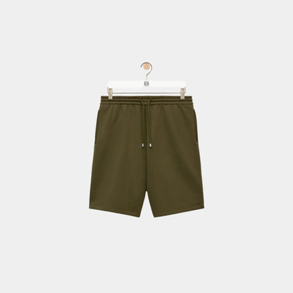 Shorts in Cotton with Double Layer Construction