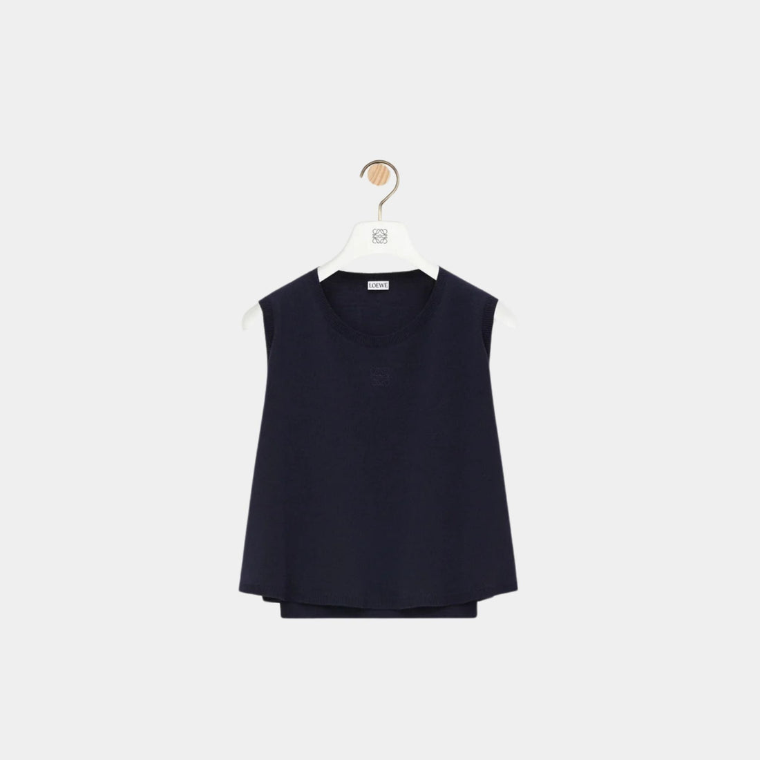 Sleeveless Sweater in Wool