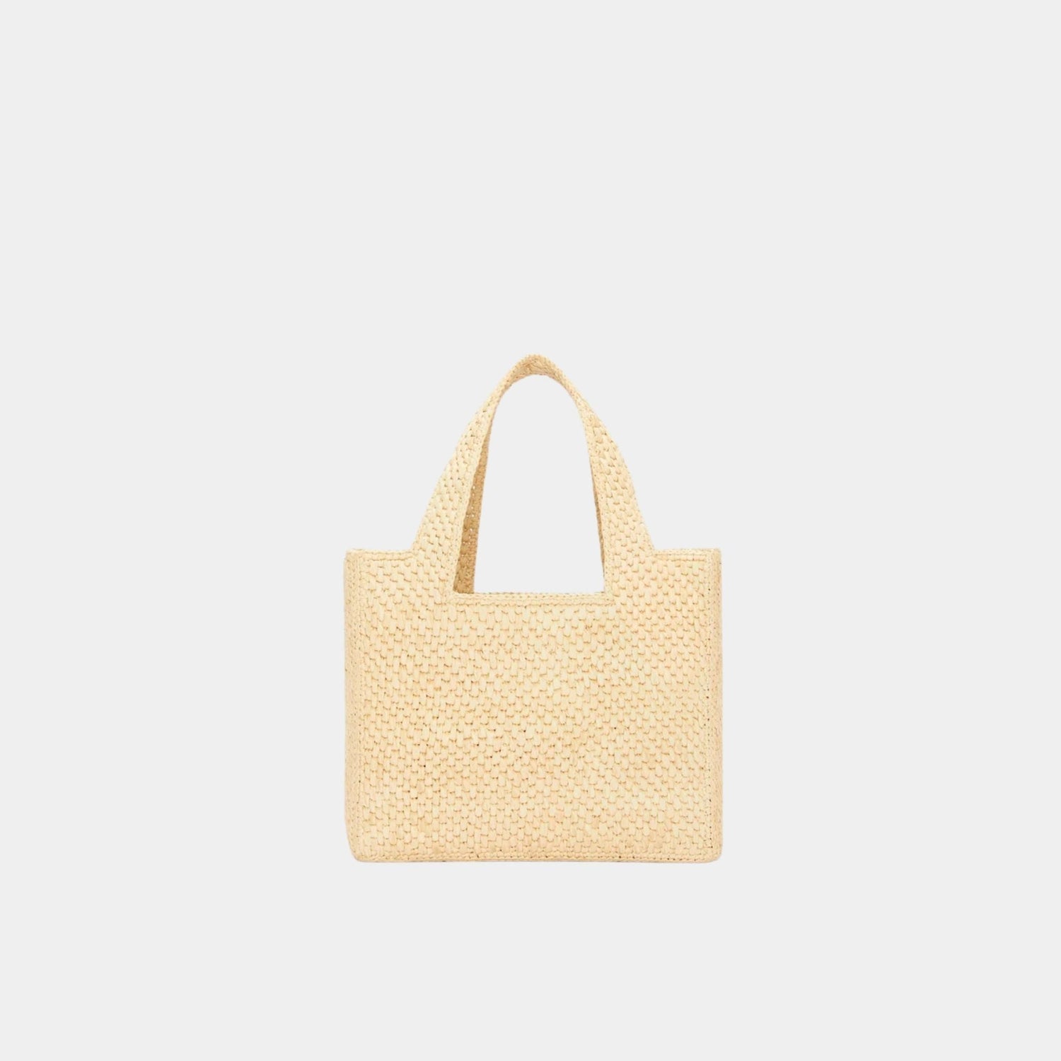 Small LOEWE Font Tote Made of Raffia