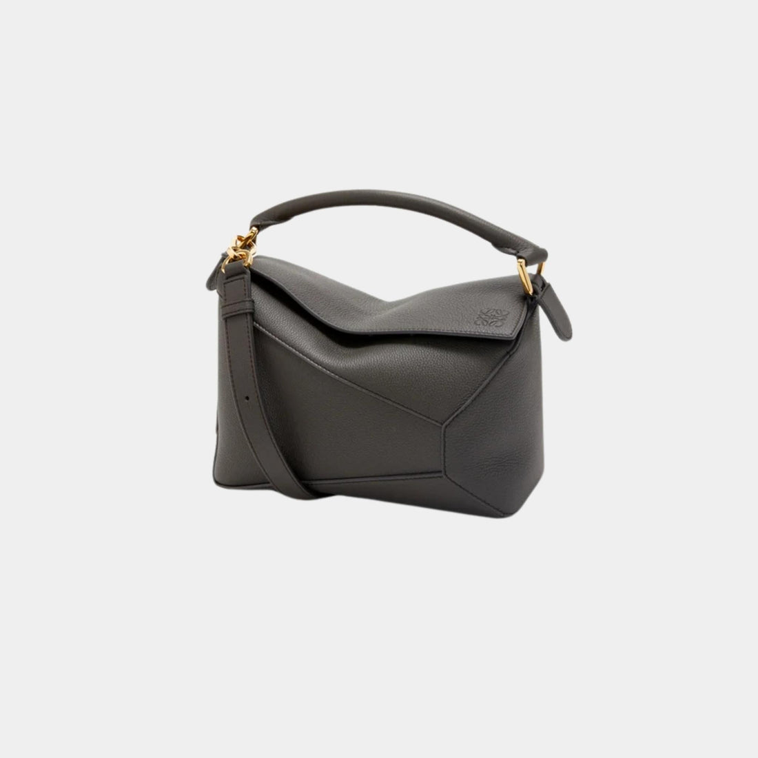 Small Puzzle Bag In Soft Grained Calfskin