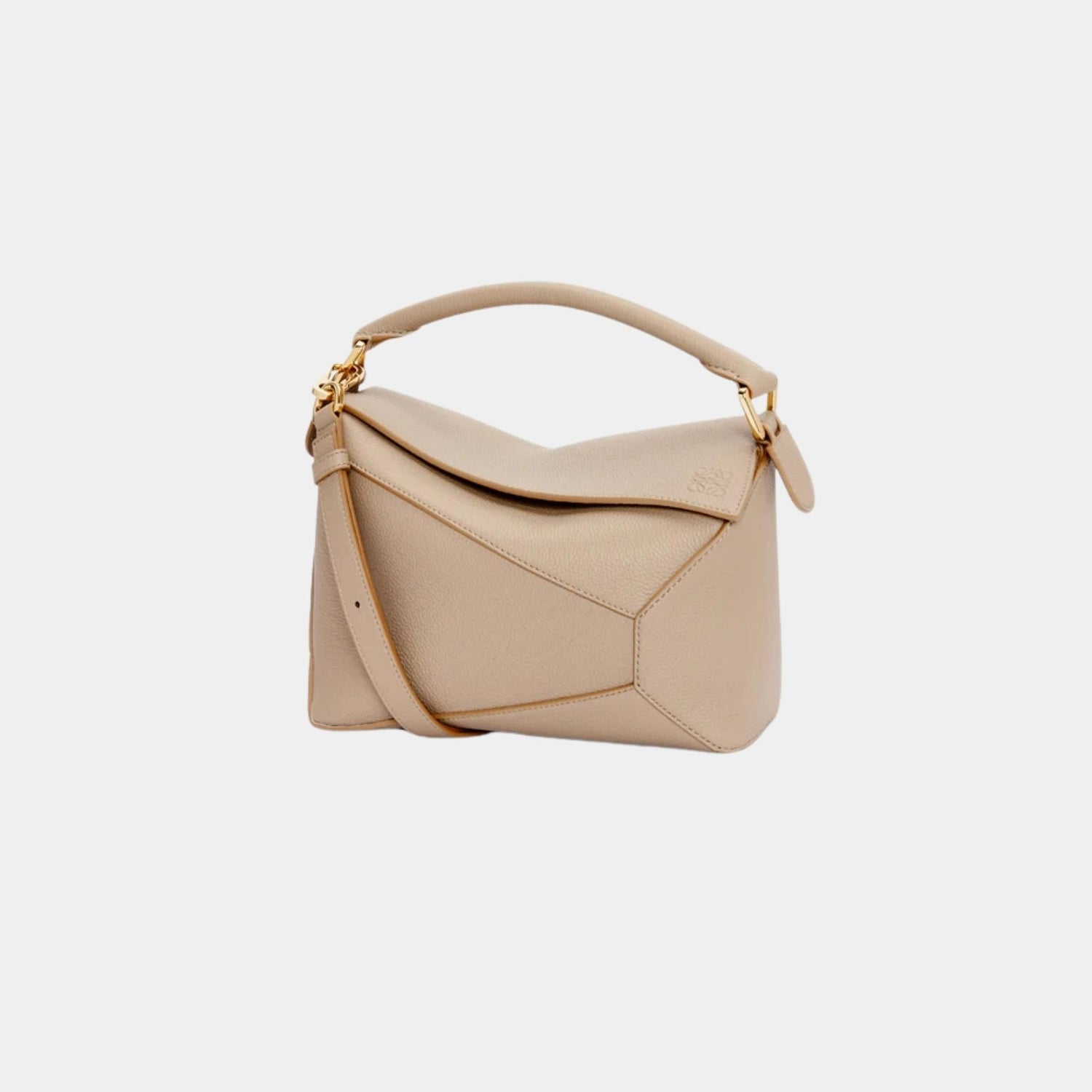 Small Puzzle Bag In Soft Grained Calfskin