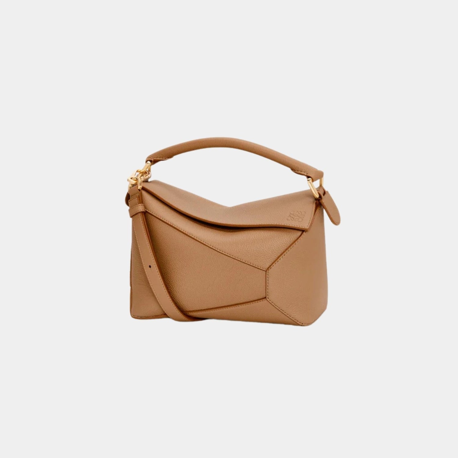 Small Puzzle Bag In Soft Grained Calfskin