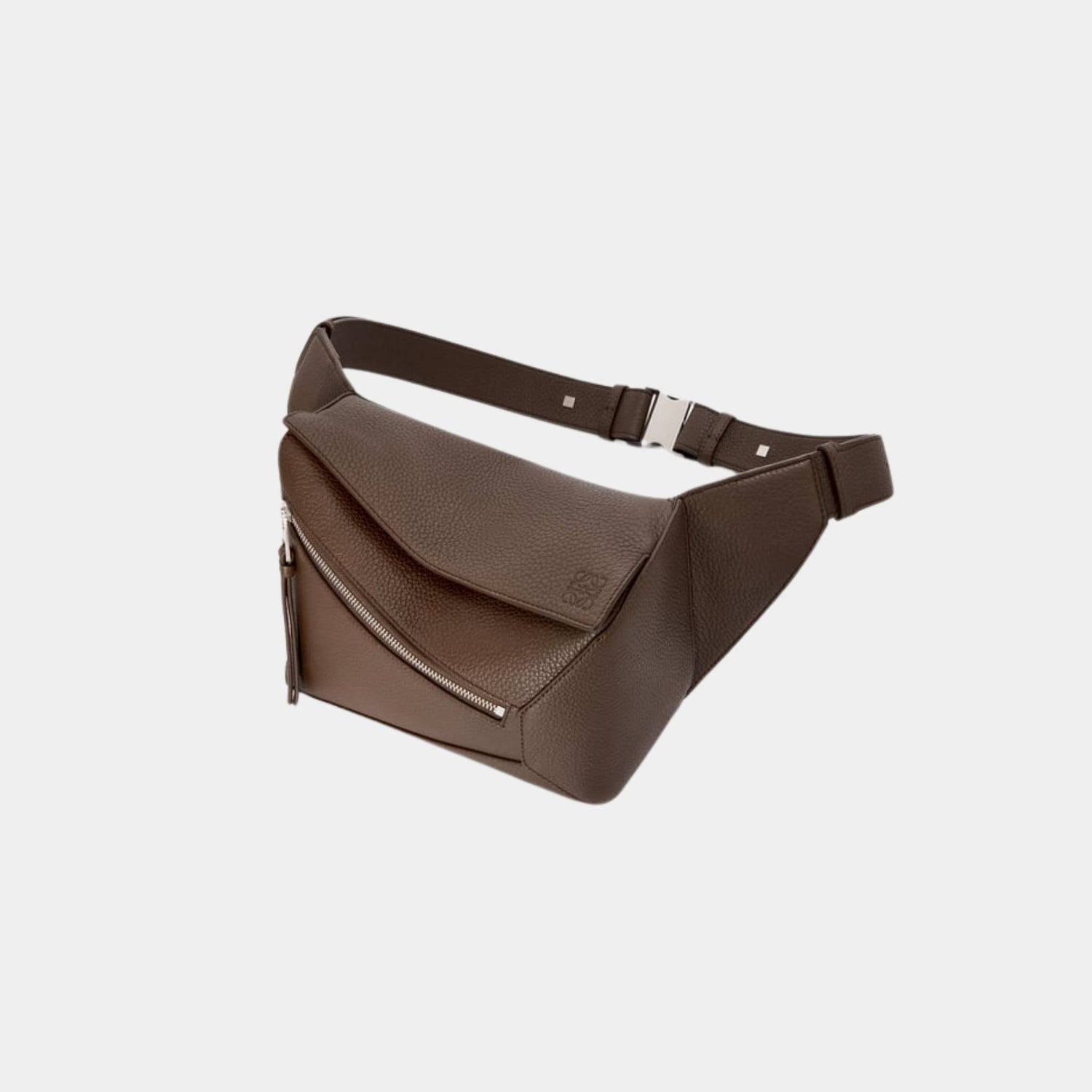 Small Puzzle Bumbag In Grained Calfskin