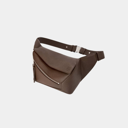 Small Puzzle Bumbag In Grained Calfskin