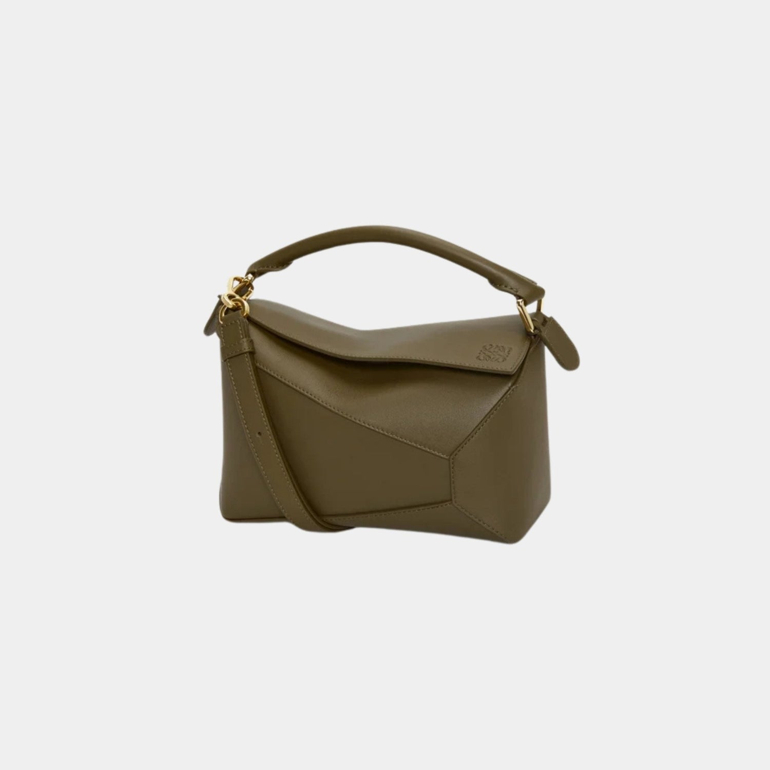 Small Puzzle Edge Bag In Classic Calfskin