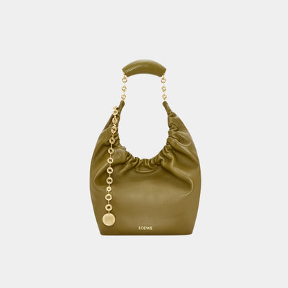 Small Squeeze Bag In Mellow Nappa Lambskin