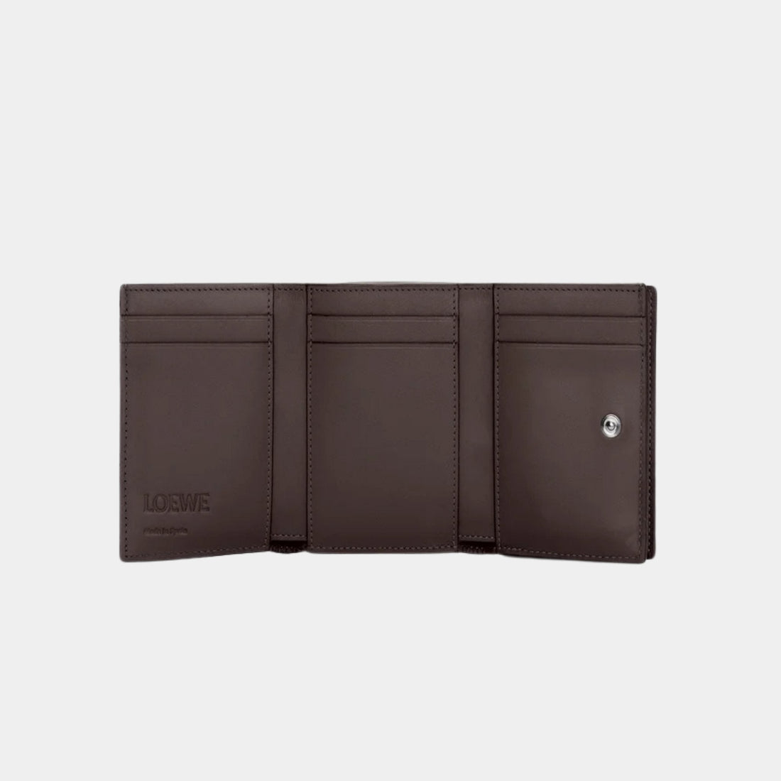 Trifold Wallet Made of Satin Calfskin