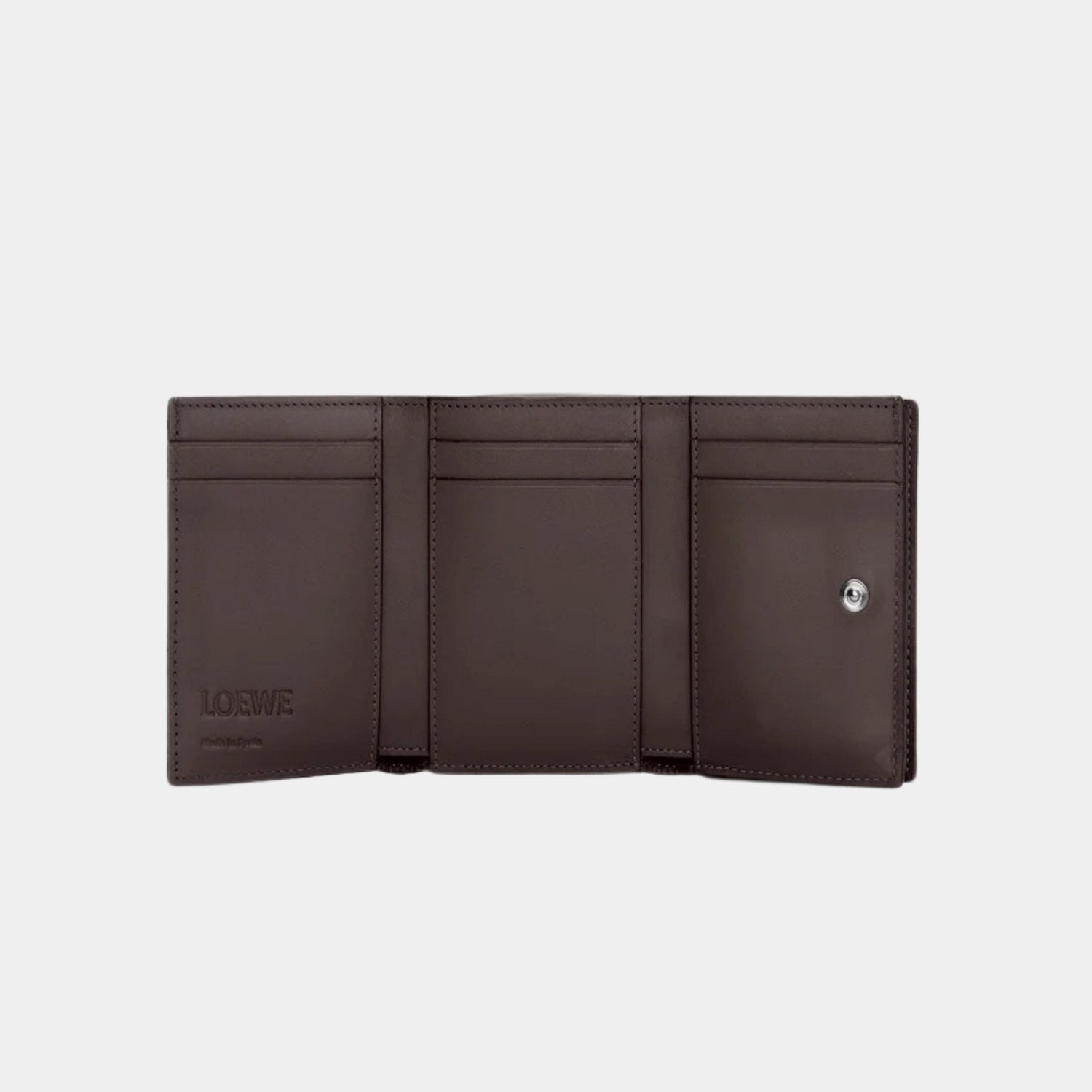 Trifold Wallet Made of Satin Calfskin