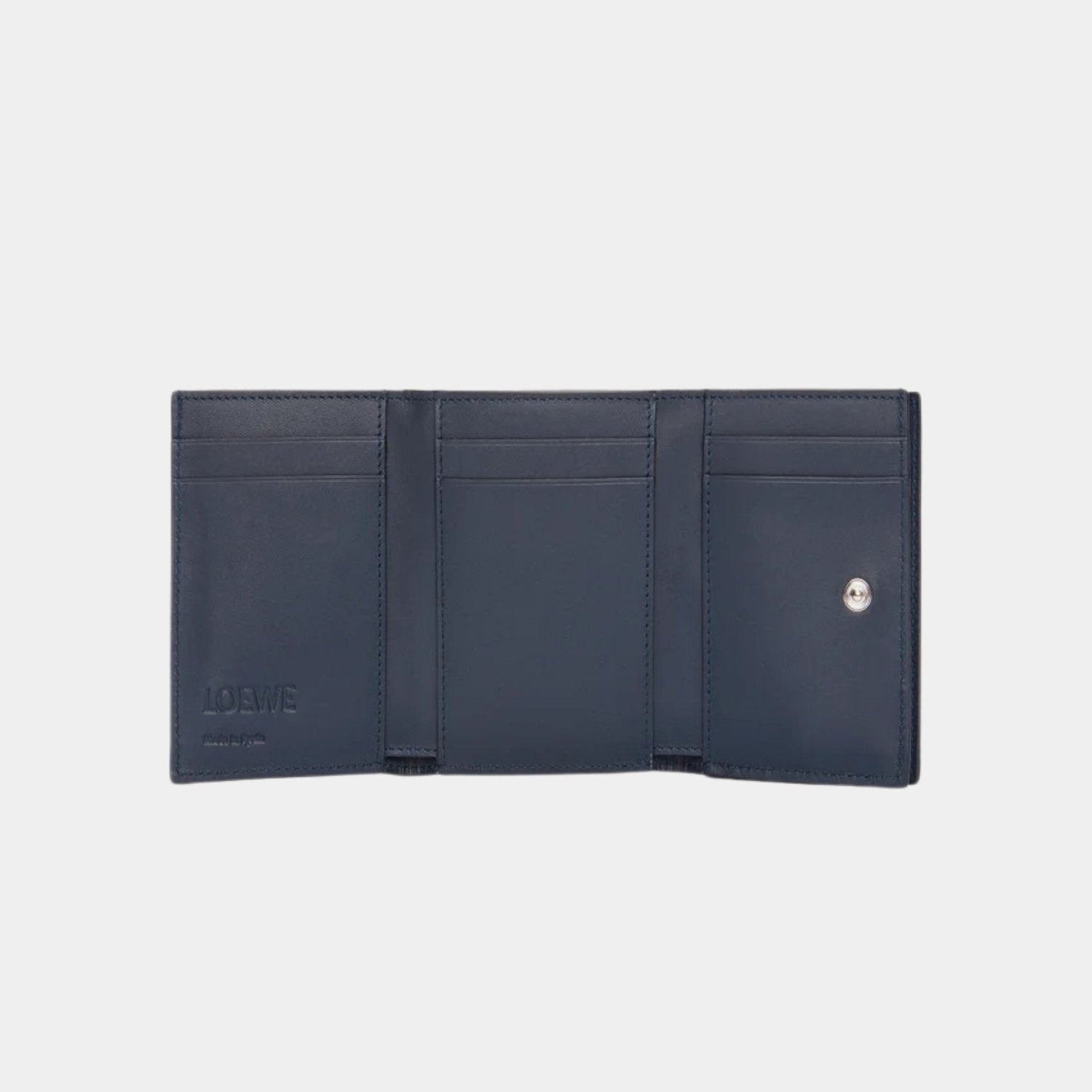 Trifold Wallet Made of Satin Calfskin