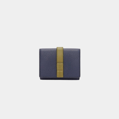 Trifold Wallet In Soft Grained Calfskin